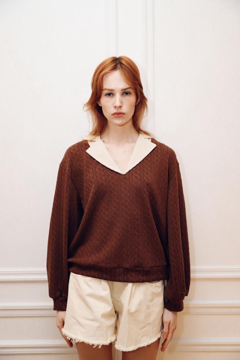 sweat en maille