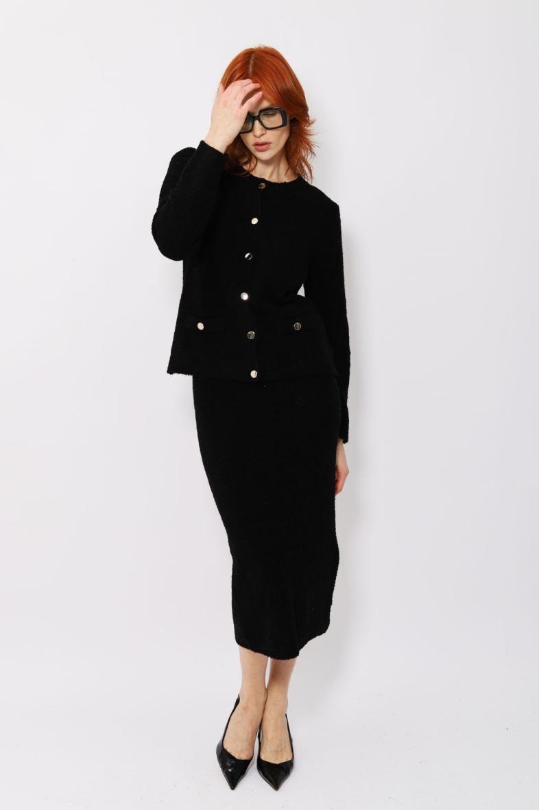 pull  gilet+jupe