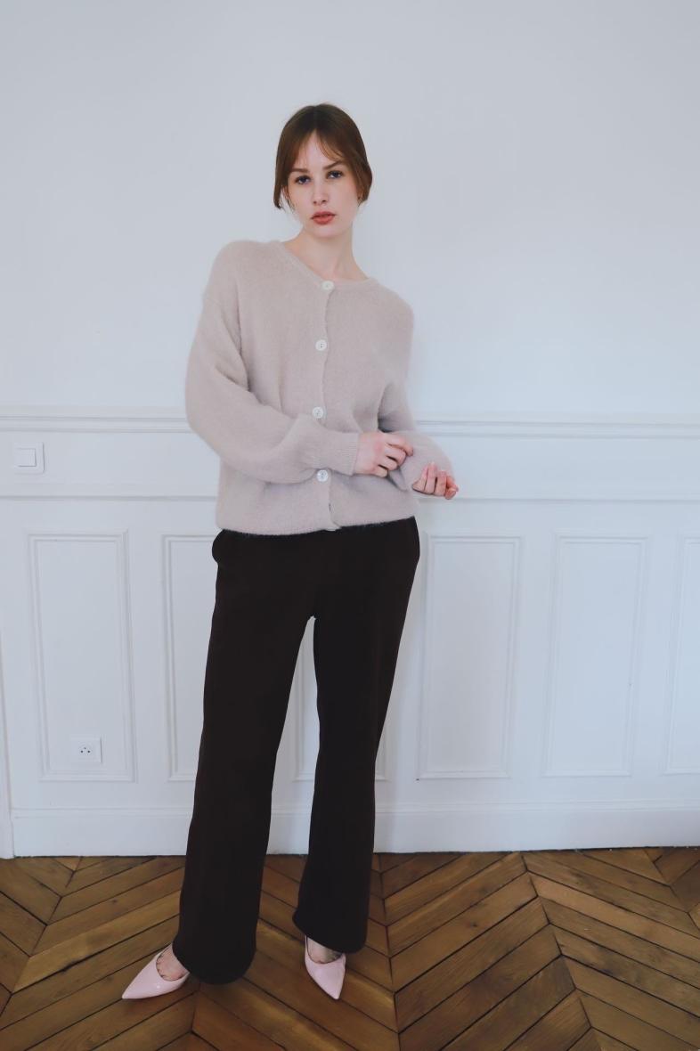 cardigan alpaga
