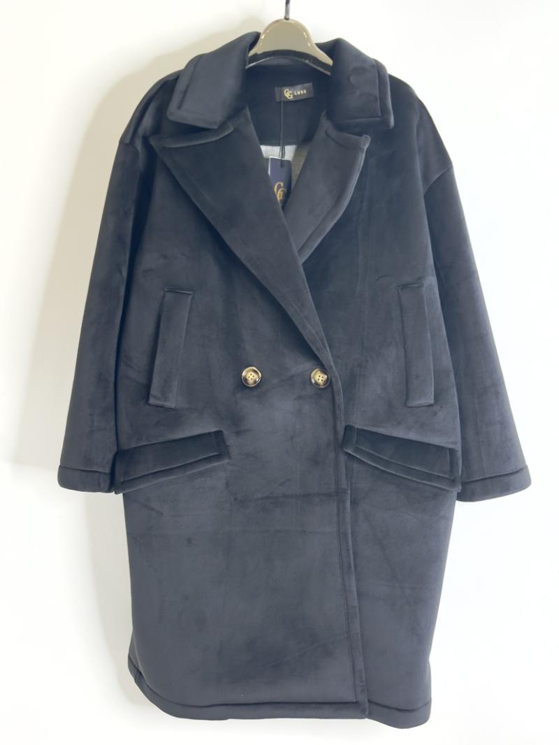 manteau velour