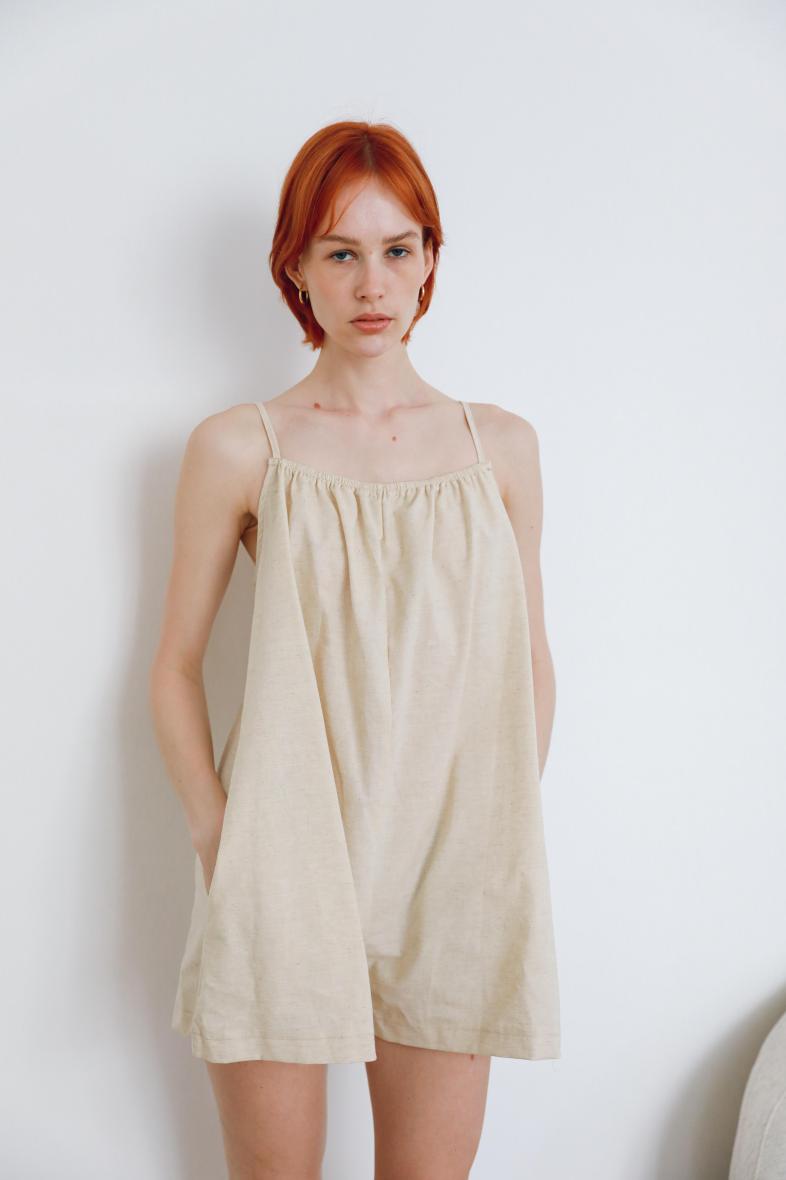 Linen Cotton Jumpsuit