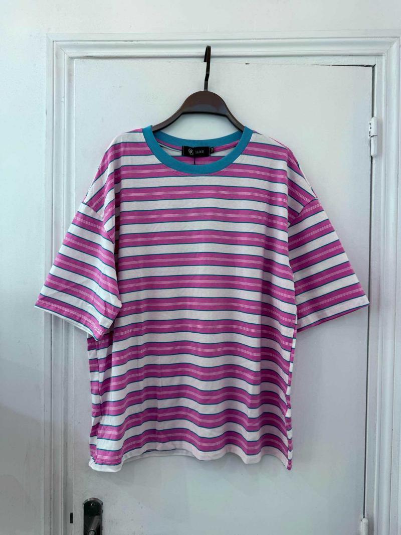 Stripped Cotton Tee